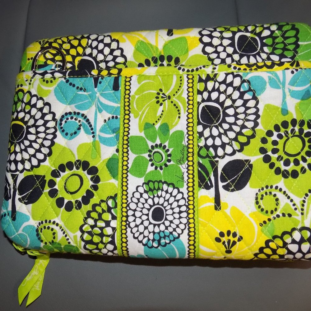 Vera Bradley Retired Limes Up Mini Laptop/iPad Hard Case NWOT